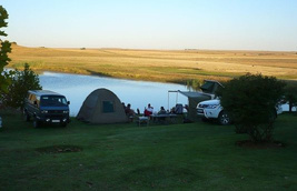 Campsite area view 3