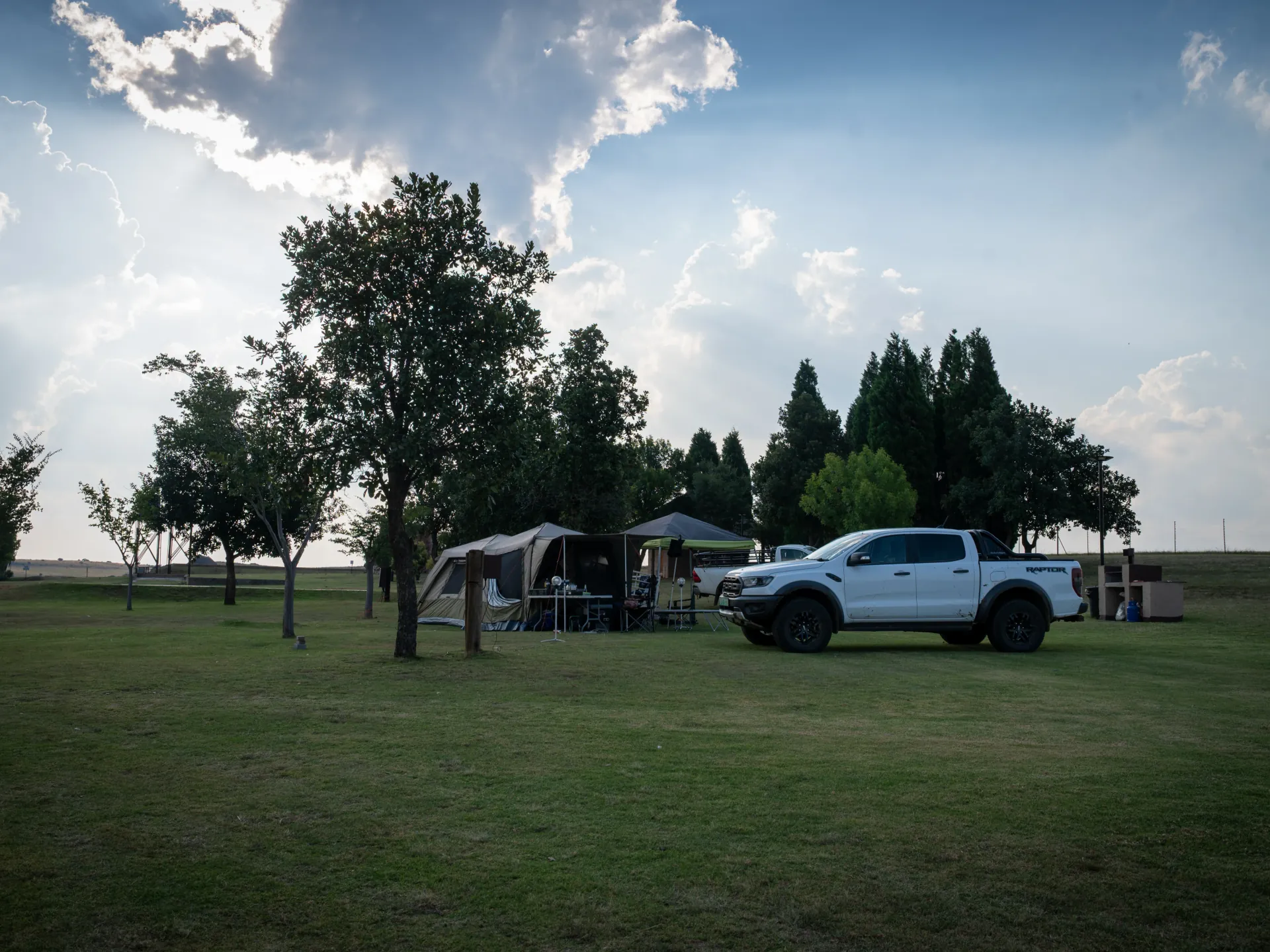 Campsite area view 3