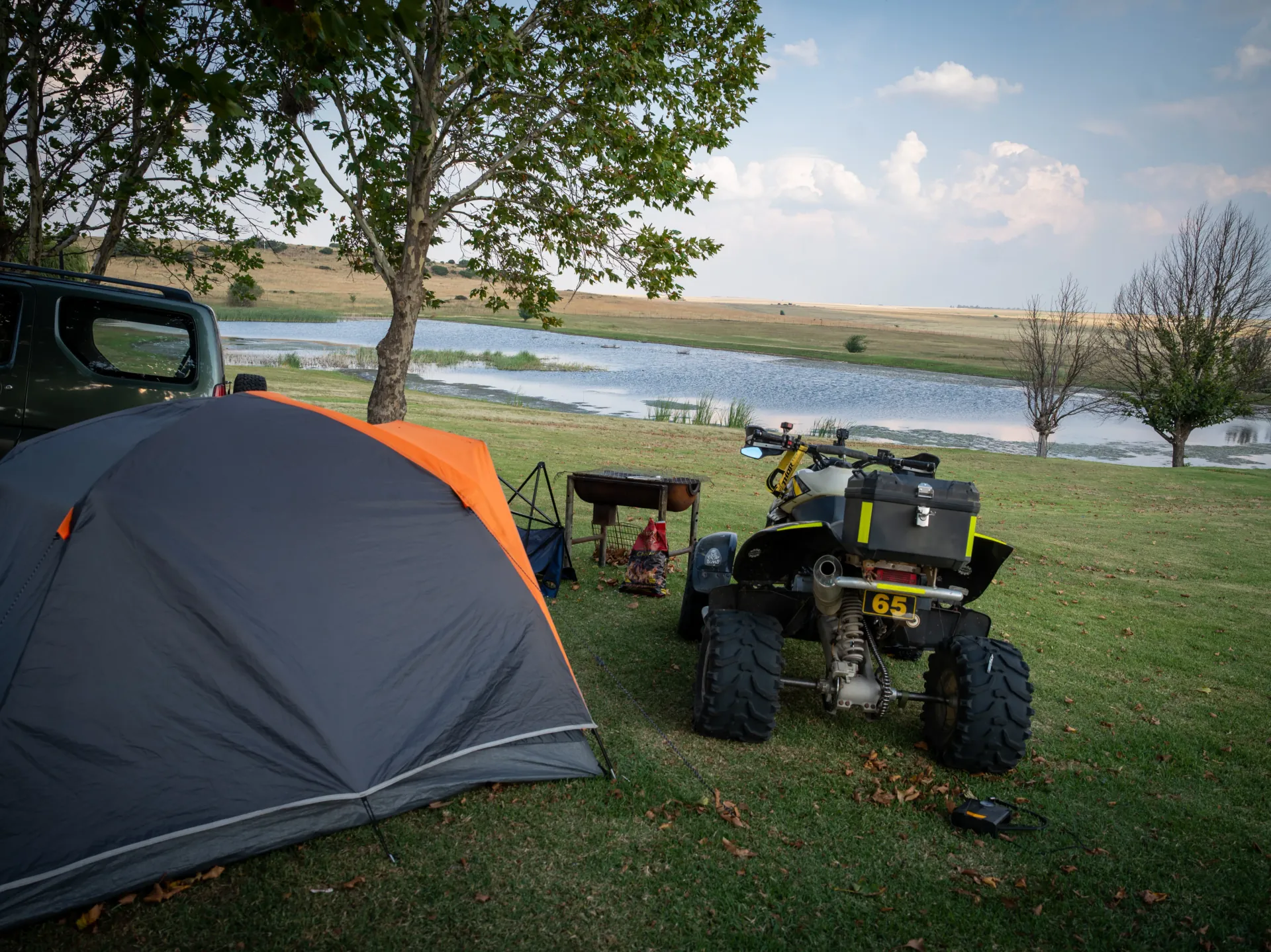 Campsite area view 4