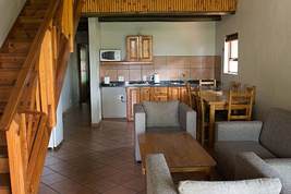 Family chalet interior view 2